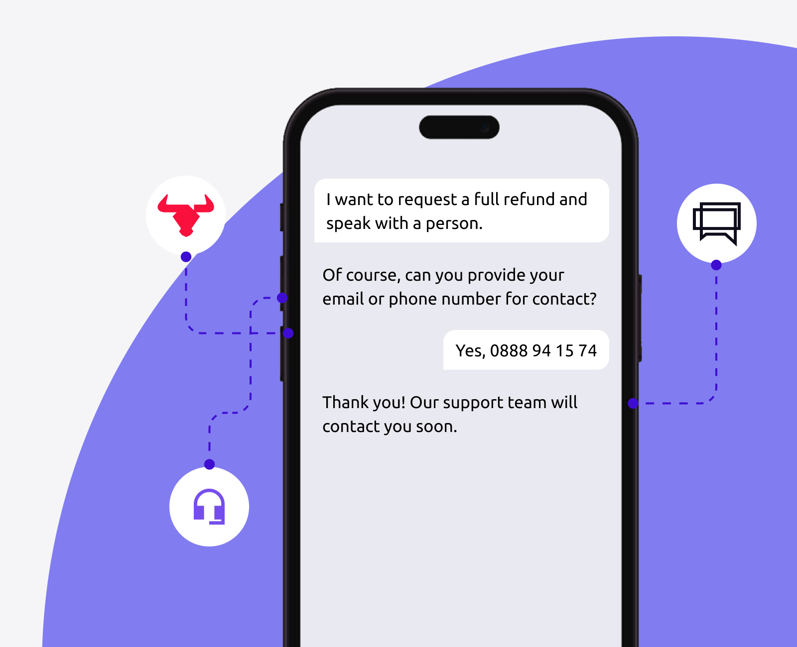 Chatbot na podporu ticketů - AI, která automatizuje dotazy zákazníků